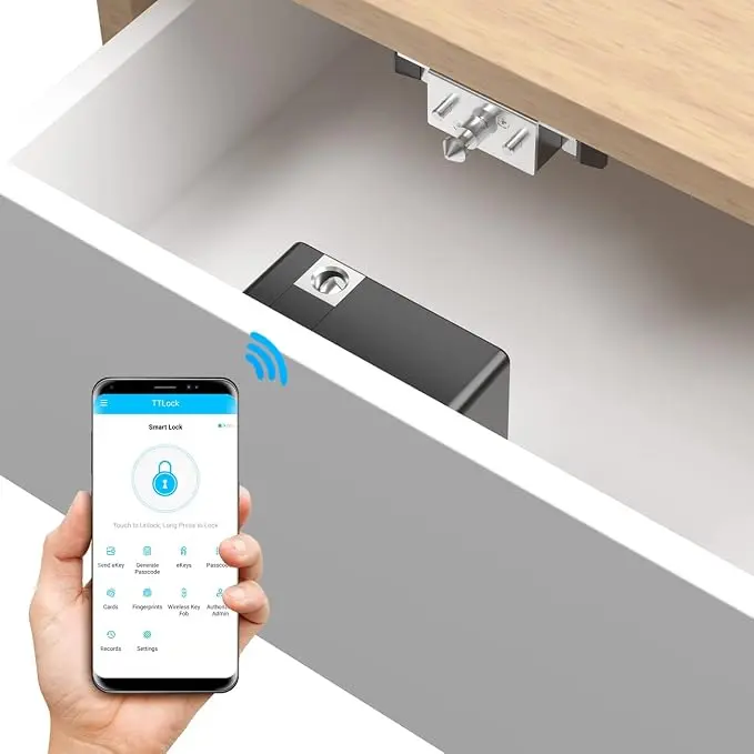 Bluetooth Drawer Lock, TTlock Works