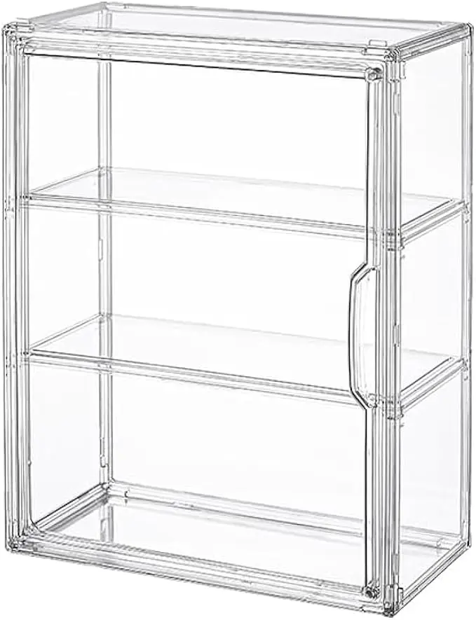 BOHOIDEE 3 Tiers Clear Display Case
