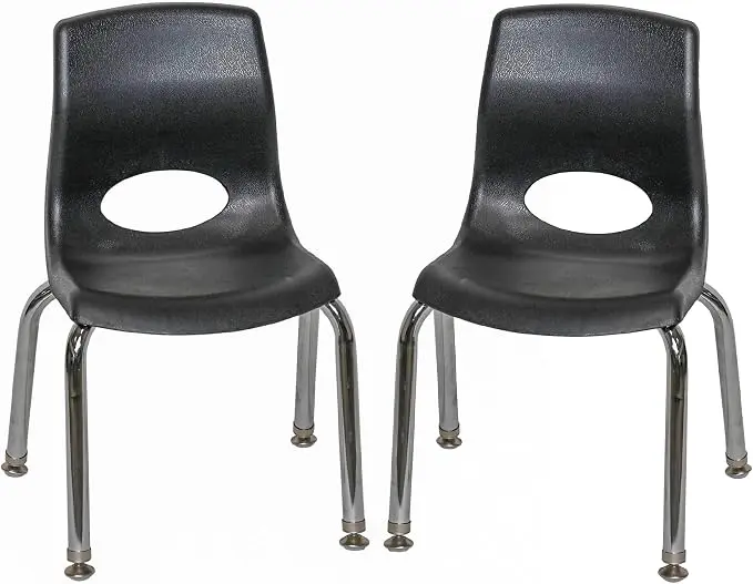 Children’s Factory MyPosture Plus 10" Chair, 2 Pack, Stackable Ergonomic