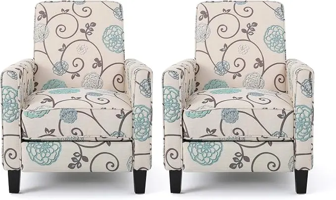 Christopher Knight Home Emmie Fabric Recliner, Light Beige