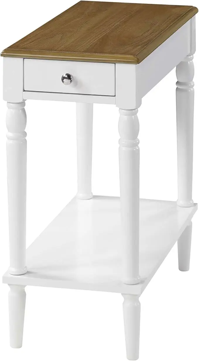 Convenience Concepts French Country No Tools Chairside End Table