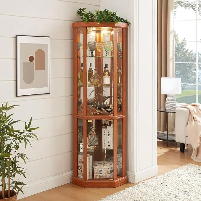 Corner Display Curio Cabinets