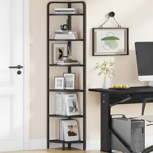 Corner Shelf Stand Corner Bookshelf Standing Shelf Plant Shelf