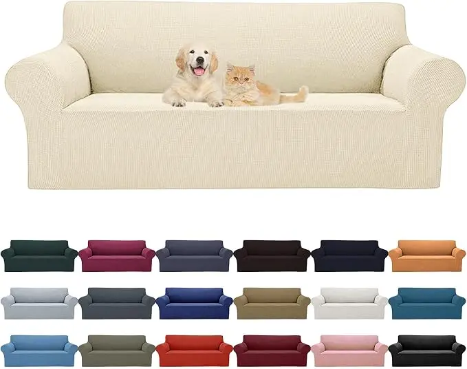 Cupuamon 2026 New Stretch Oversized Sofa Slipcovers Couch Sofa Cover