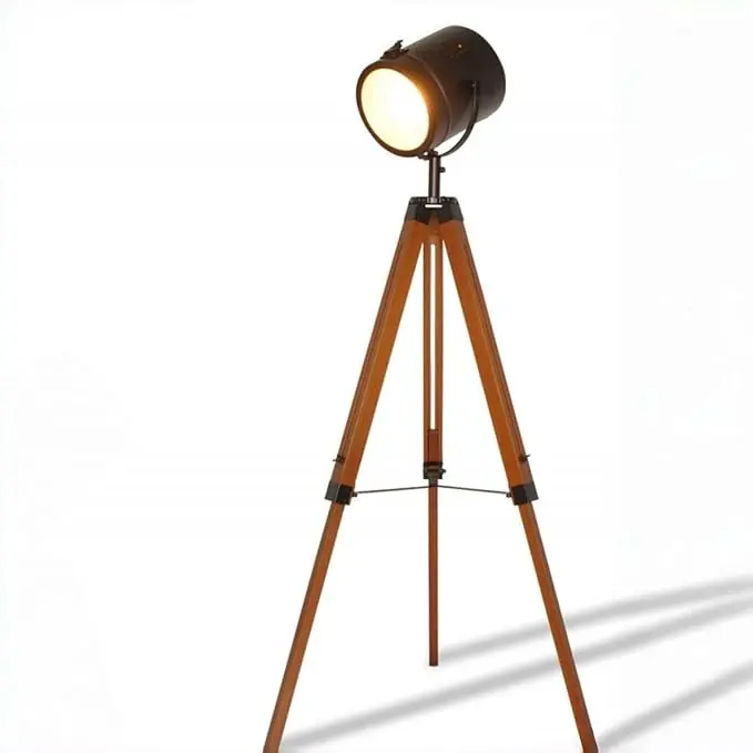 DEC LUCE DECOLUCE LIGHTING Vintage Industrial Tripod Floor Lamp
