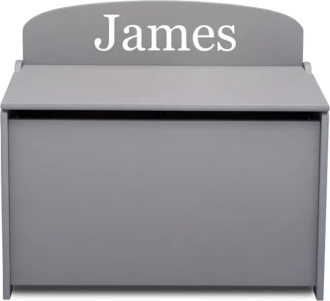 Delta Children Personalized MySize Deluxe Toy Box