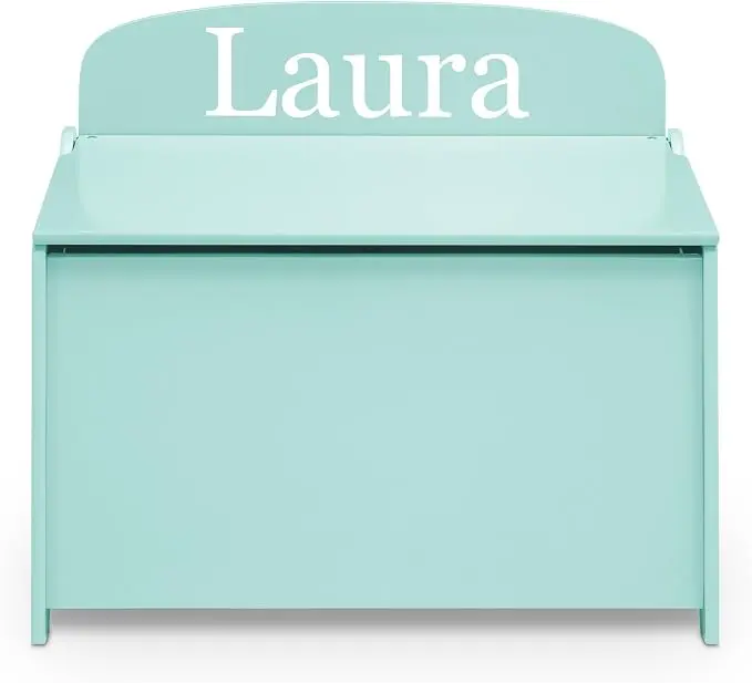 Delta Children Personalized MySize Deluxe Toy Box