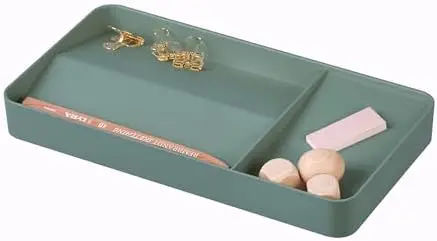 Desk Organizer Tray, Green, Made in Korea