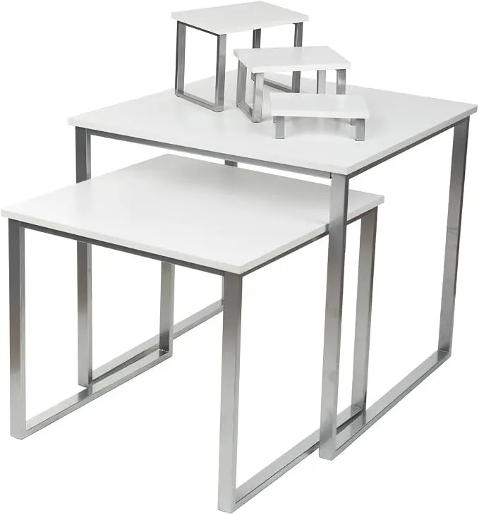 Displays2go Set of 2 Nesting Tables