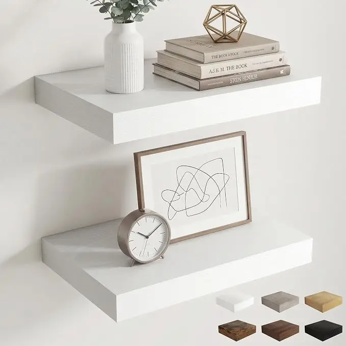 Dreamland White Floating Shelves