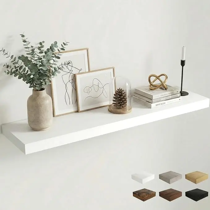 Dreamland White Floating Shelves