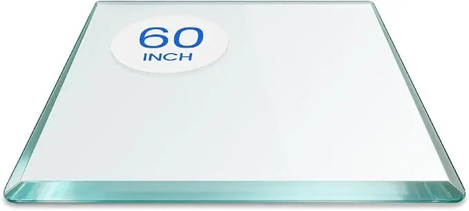 Dulles Glass 60 inch Square Glass Table Top