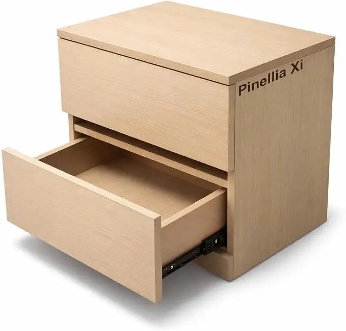 Durable Eco‑Friendly 2‑Drawer Nightstand,
