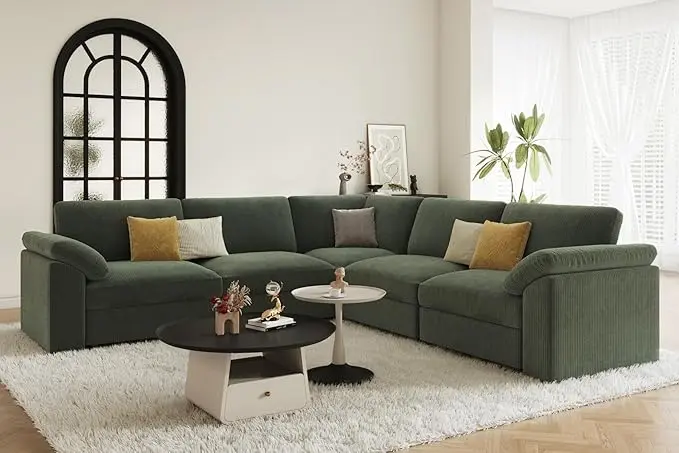 EASE MOOSE Oversized Modular Sectional Sofa, Extra Large L Shape Sectional