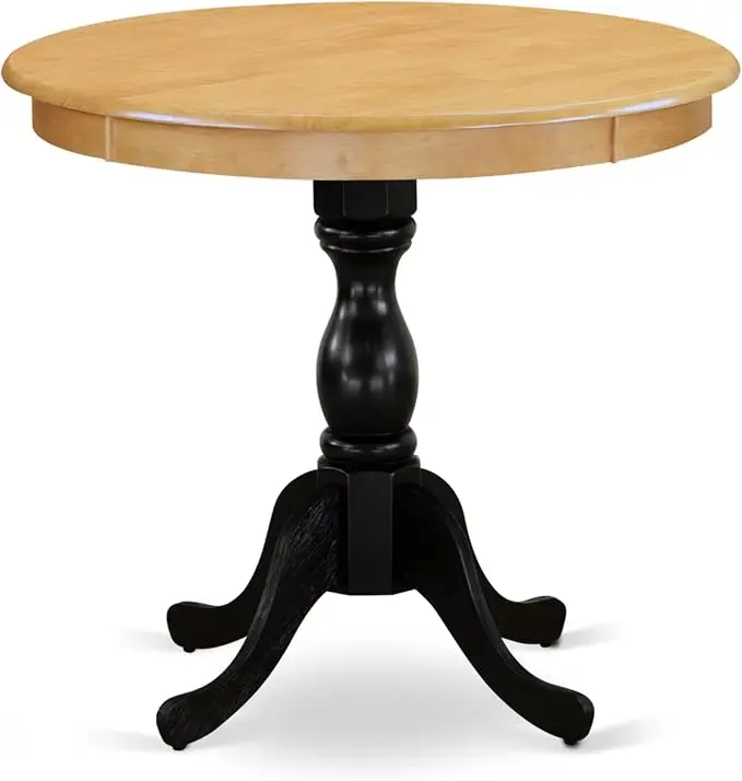 East West Furniture AMT-OBL-TP Antique Kitchen Dining Table