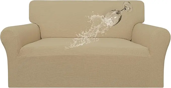 Easy-Going 100% Waterproof Oversized Loveseat Couch Cover, Dual Waterproof Sofa