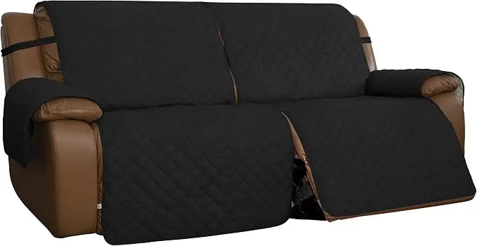 Easy-Going Oversized Loveseat Recliner Cover, Reversible Couch Cover