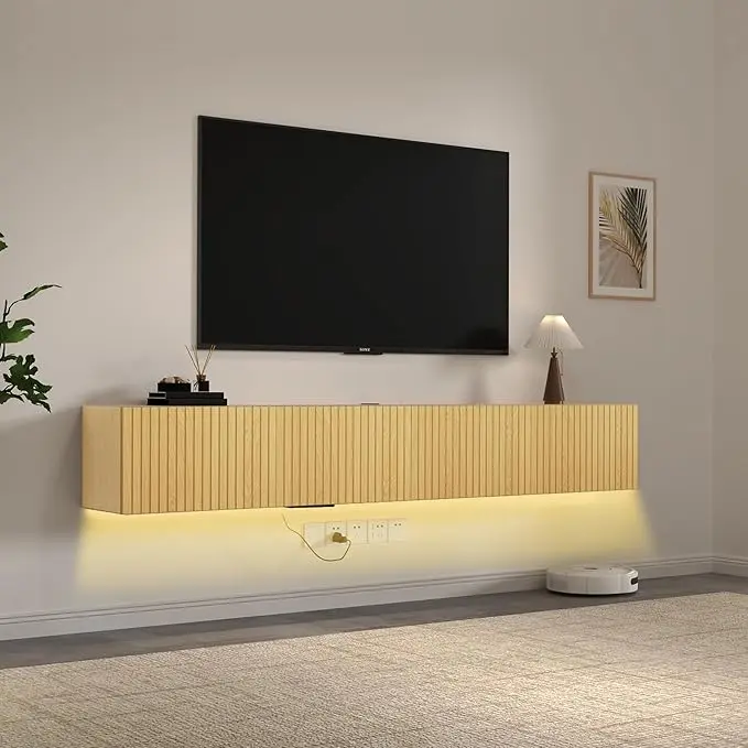 EazeHome 82" Floating TV Stand