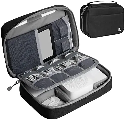 Electronic Organizer Plus, Shockproof Cable Organizer Bag