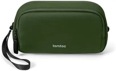 Electronic Organizer Travel Case, Dual Compartment Tech Organization