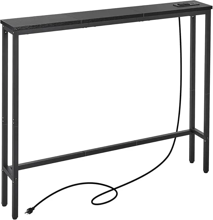 ELYKEN 5.9" Narrow Console Sofa Table