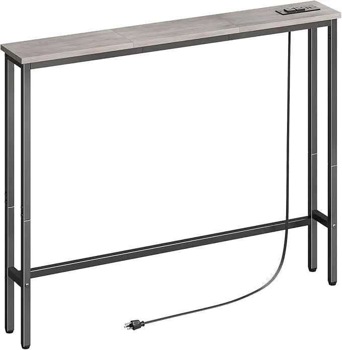 ELYKEN 5.9" Narrow Console Sofa Table