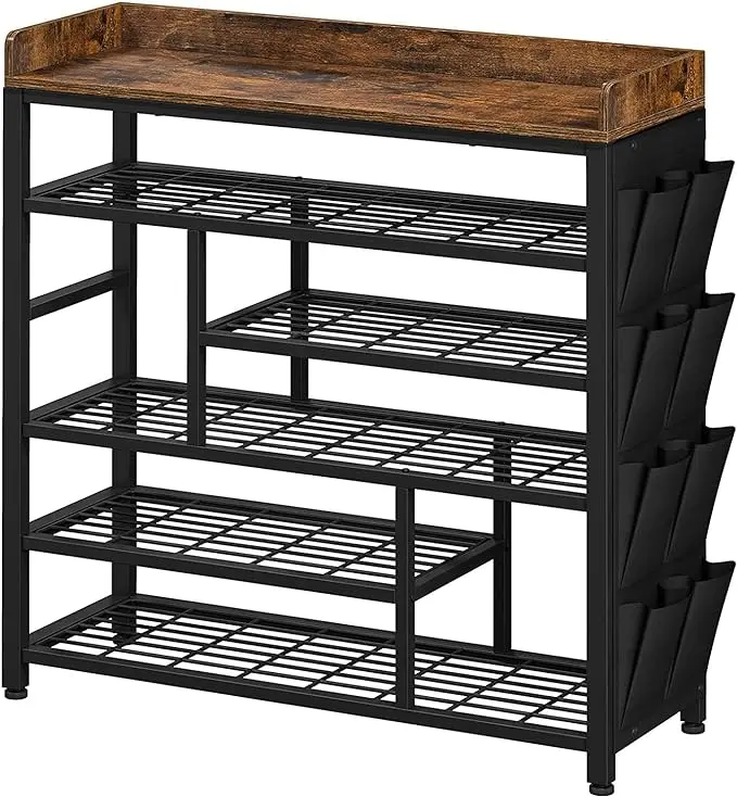 EnHomee Shoe Rack for Entryway, 6 Tier Shoe Organizer