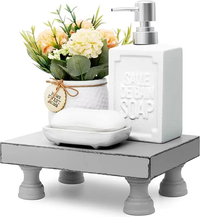 EOSAHR Decorative Wood Riser for Display