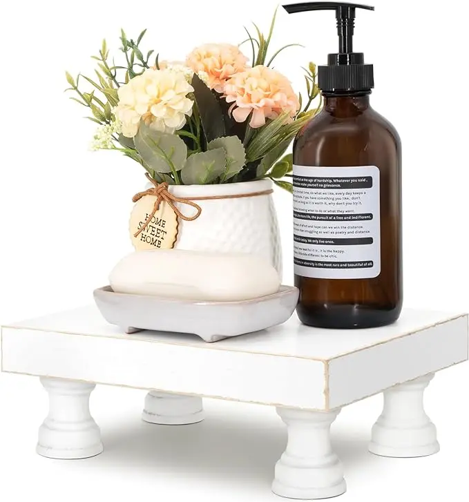 EOSAHR Decorative Wood Riser for Home Decor