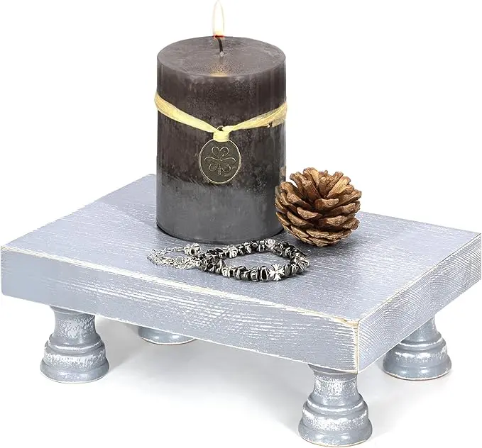 EOSAHR Pine Wood Risers for Decor for Kitchen Sink & Small Vanity