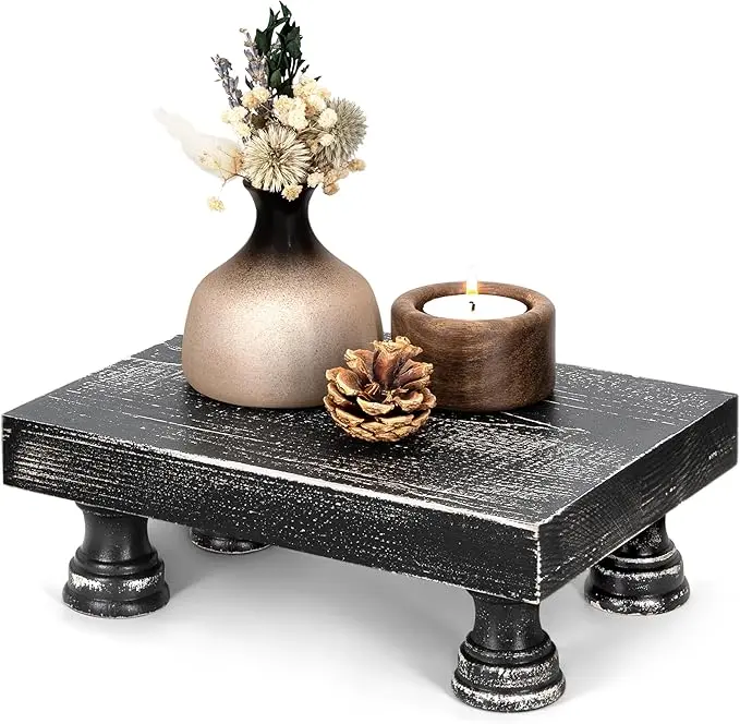 EOSAHR Stylish Pine Wood Risers