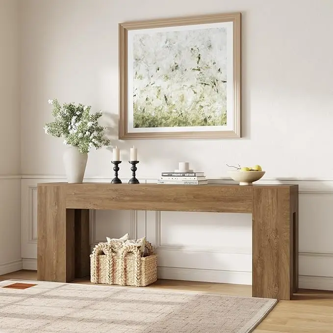 Epecoya Extra Long Sofa Console Table