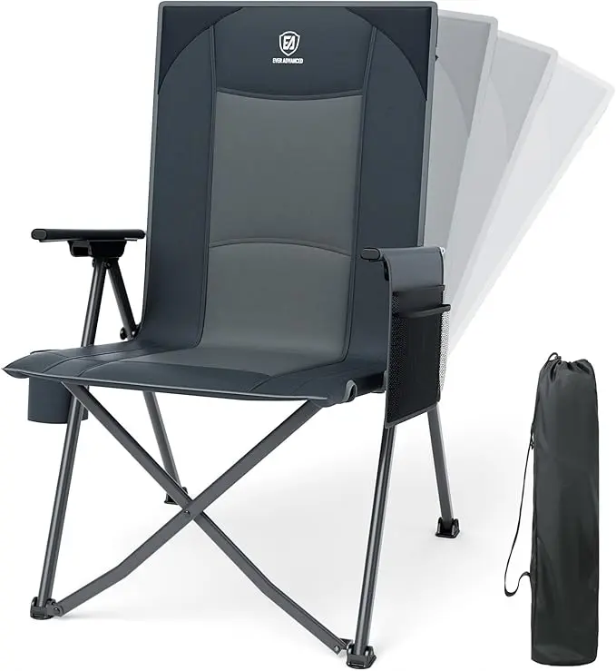 EVER ADVANCED Reclining Camping Chairs