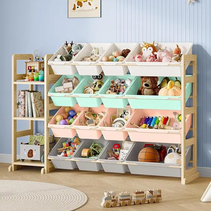 EXPERLAM Toy Storage Organizer, Toy Storage Shelf