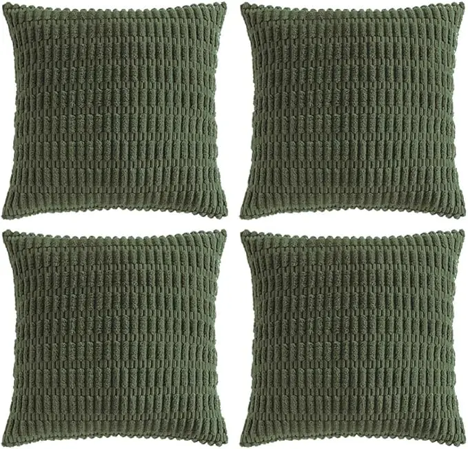 Fancy Homi 4 Packs Decorative Throw Pillow Covers