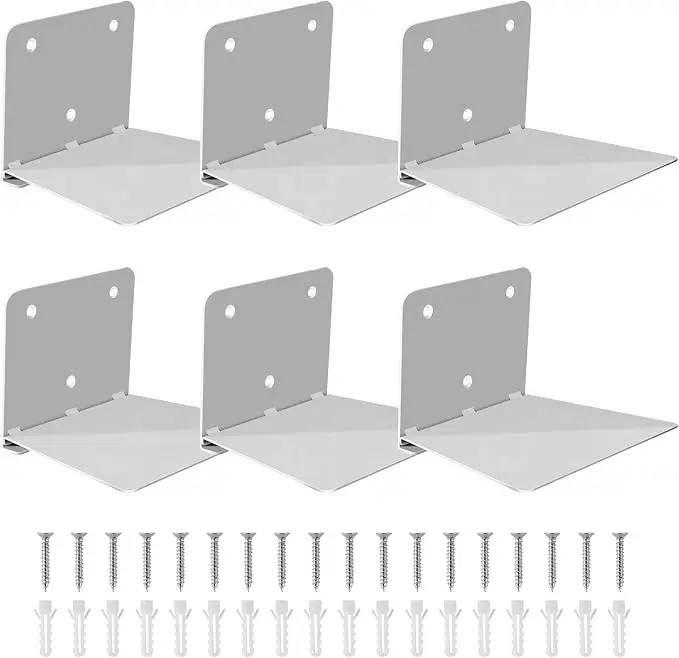 FENTEC Floating Book Shelves for Wall, Wall Mounted Floating Bookshelf