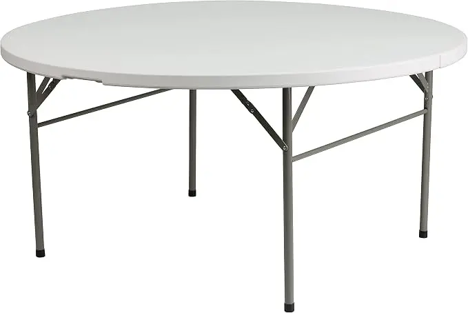 Flash Furniture Scarborough 5' Round Plastic Folding Table