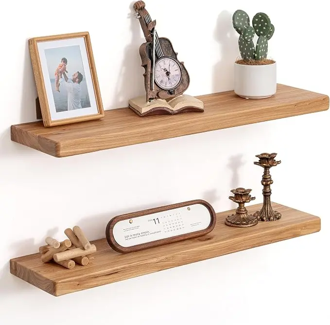 Floating Shelves for Wall, Round Edge Wall Shelves