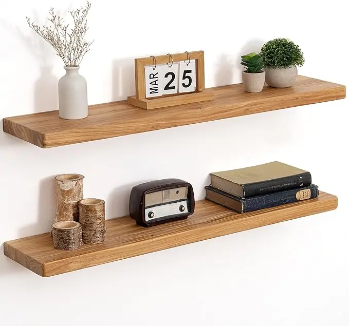Floating Shelves for Wall, Round Edge Wall Shelves