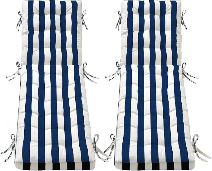 Folding Chaise Lounge Cushion Quick Dry