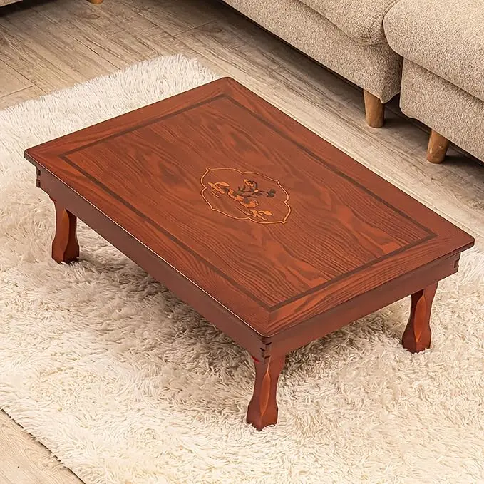 Folding Table, Korean Home Dining Table/Coffee Table/Study Table/Low Wooden