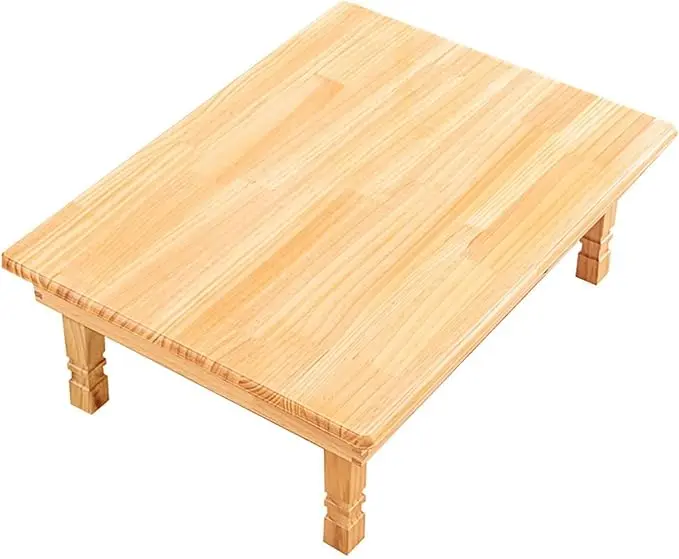 Folding Table, Korean Solid Wood Dining Table/Study Table/Coffee Table/Kang