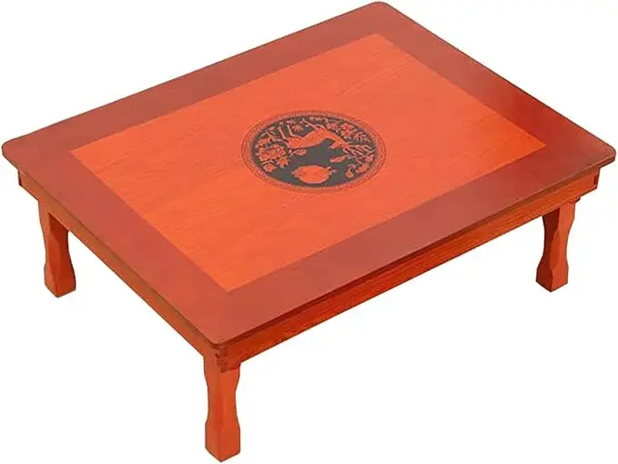 Folding Table, Korean Solid Wood Dining Table/Study Table/Coffee Table/Kang