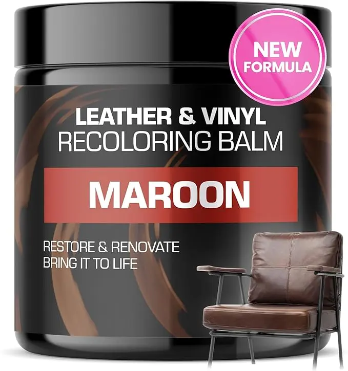 FORTIVO Leather and Vinyl Recoloring Balm Maroon