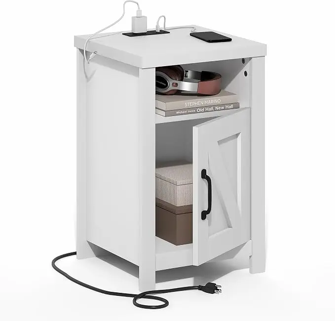 Furinno Farmhouse Night Stand