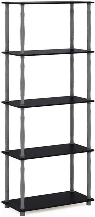 Furinno Turn-N-Tube 5-Tier Multipurpose Shelf / Display Rack / Storage Shelf /