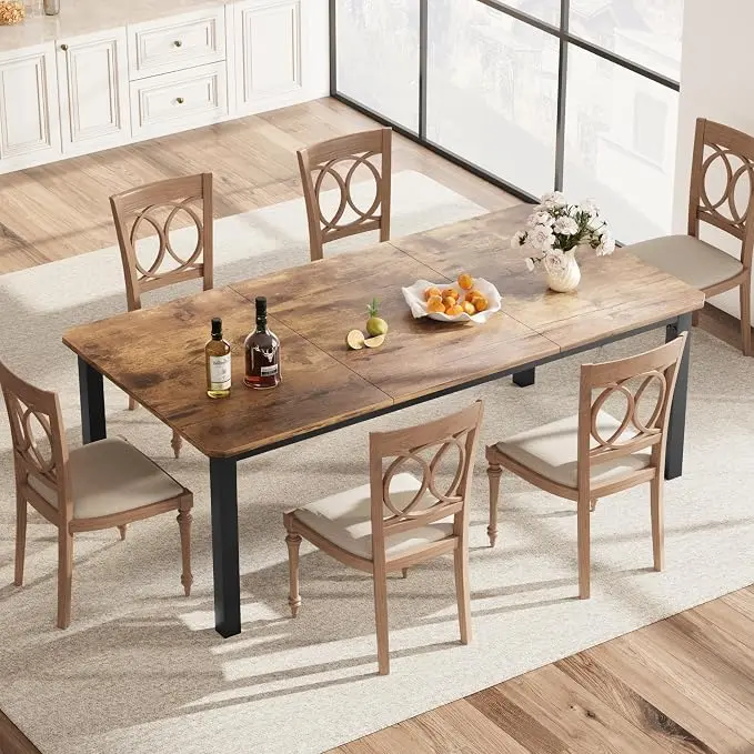 GarveeHome Industrial Dining Table