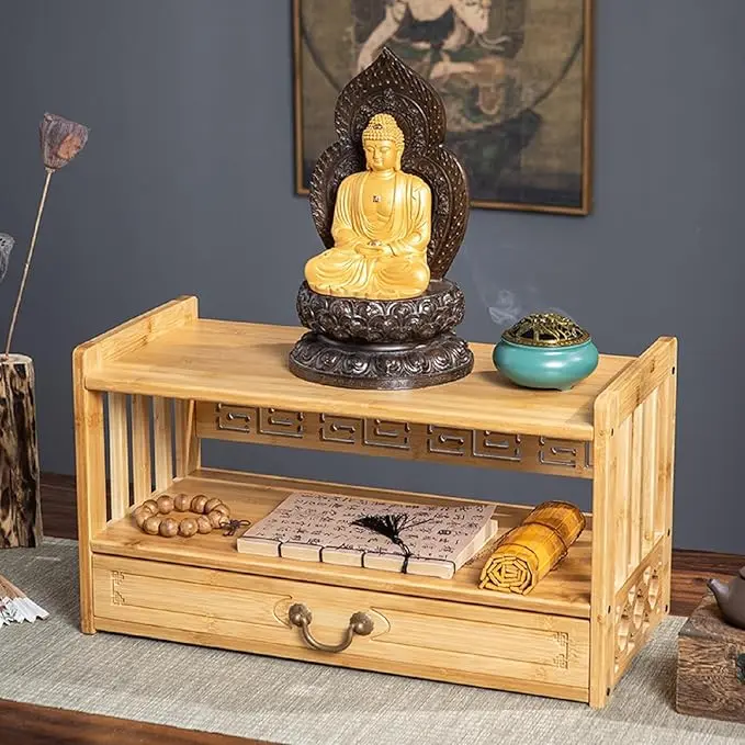 Gdrasuya10 Meditation Table Altar Table, Floor Table