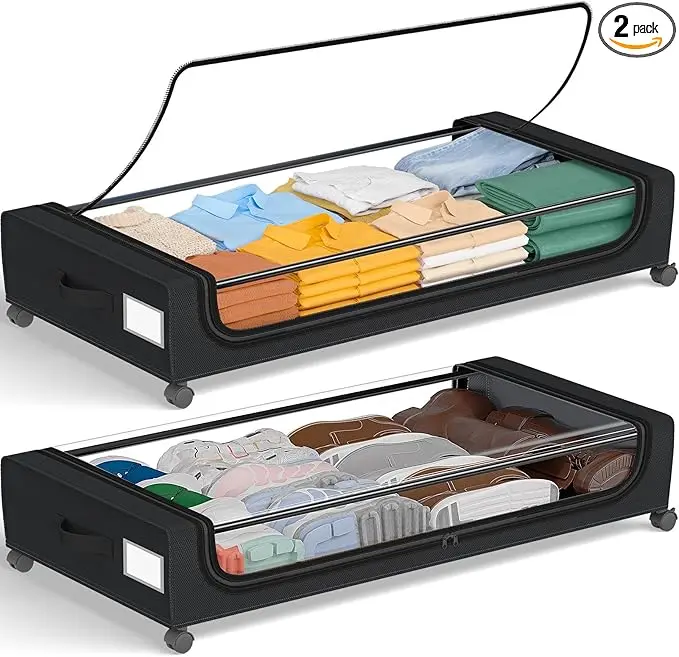 GoMaihe Under Bed Storage with Wheels