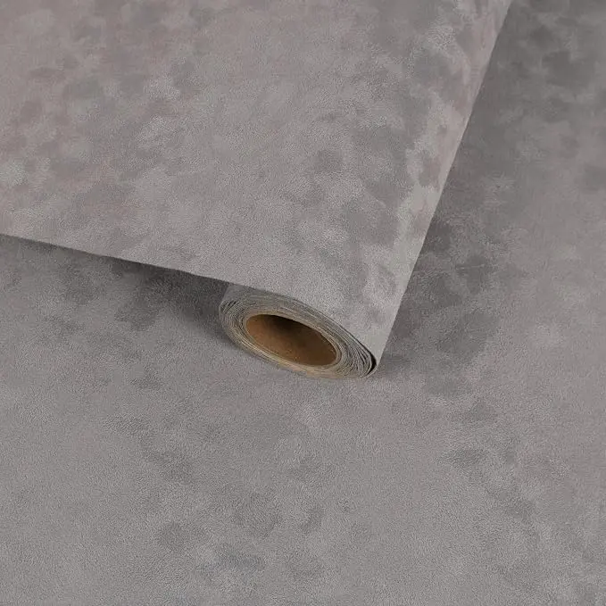 Gray Self Adhesive Velvet Flock Liner Contact Paper